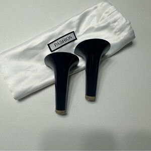 Pashion Footwear - Size 9-11 - 4” Navy Stiletto Heel Kit